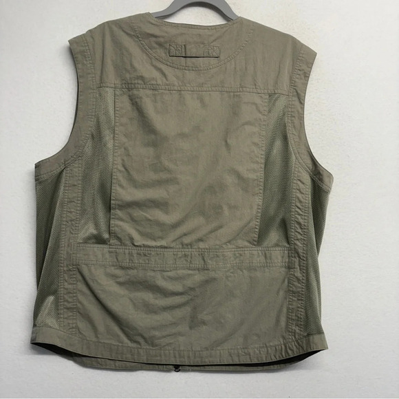 Duluth Trading Tactical Cargo Vest Men’s Tan L Utility - Picture 2 of 8